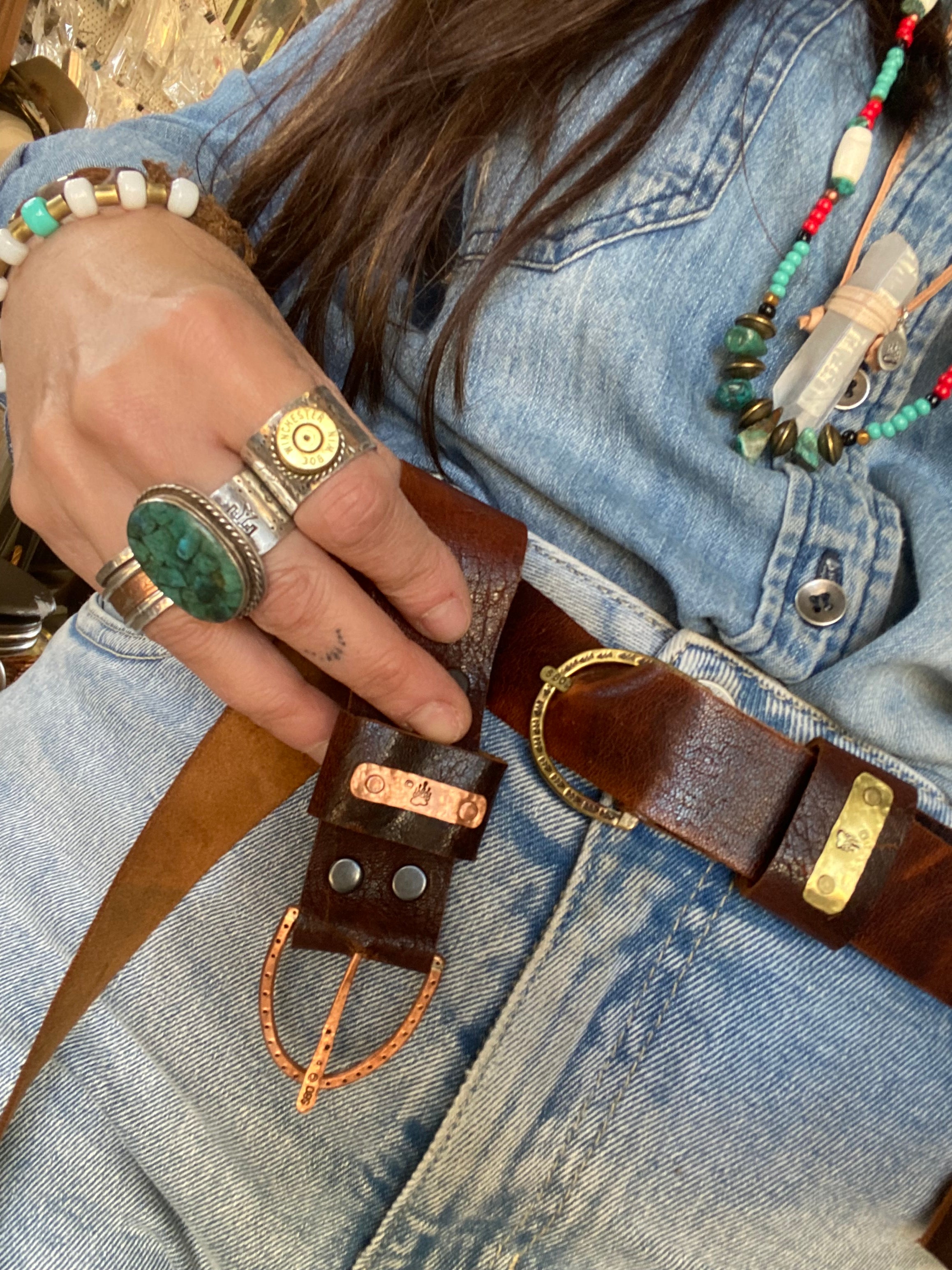 Belt~ Horseshoe~ vintage