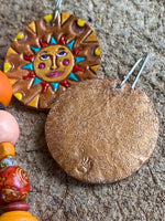 Load image into Gallery viewer, Sunny~ Leather~ earrings

