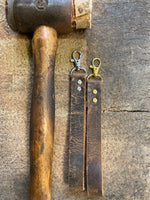 Load image into Gallery viewer, Leather Keychain
