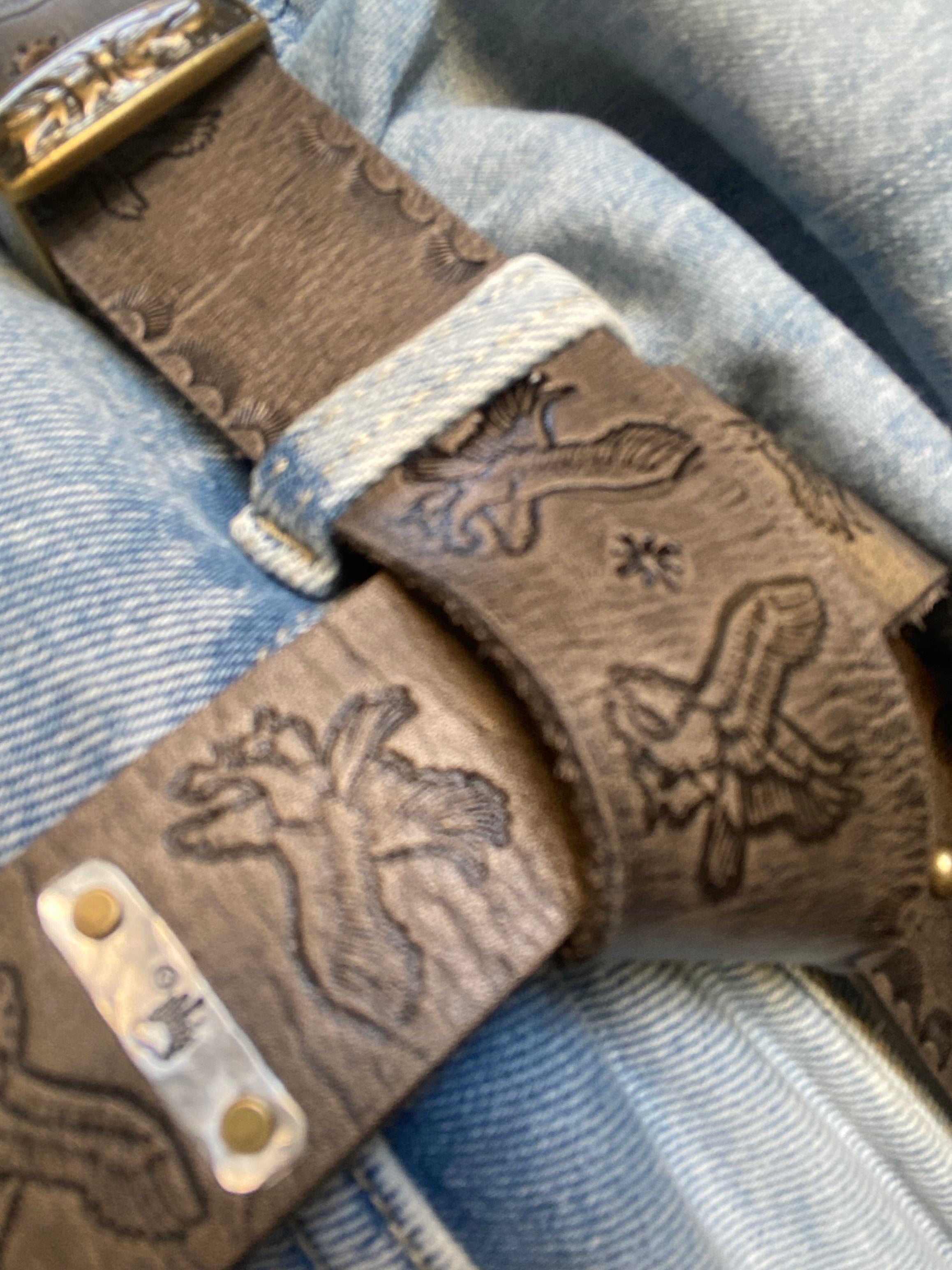 Belt~ Black~ Eagle