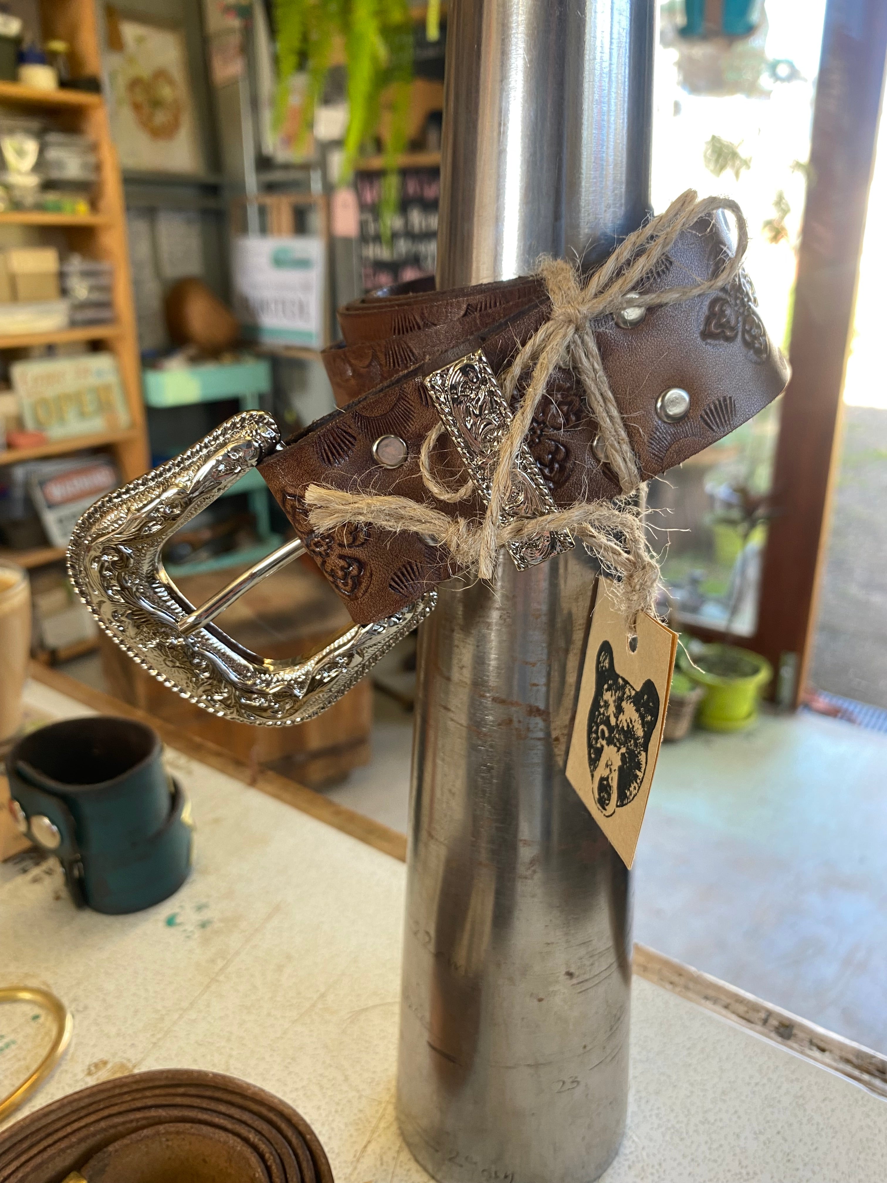 Belt~ Mahogany~ Chakana