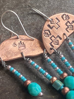 Load image into Gallery viewer, Bohemian Goddess~ earrings
