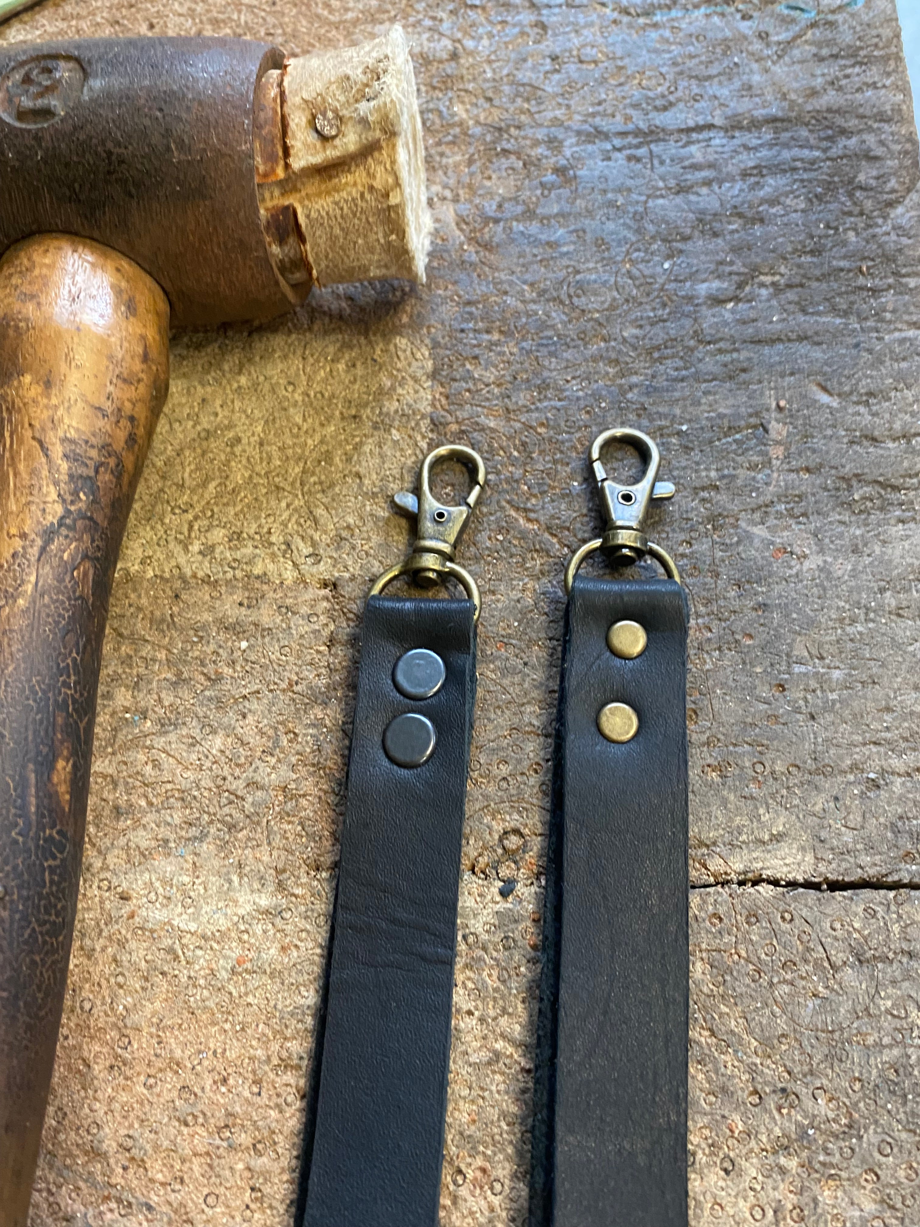 Leather Keychain