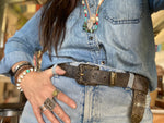 Load image into Gallery viewer, Belt~ Black~ Eagle
