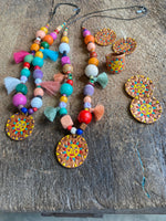 Load image into Gallery viewer, Sunny~ Leather~ earrings
