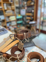 Load image into Gallery viewer, Belt~ Mahogany~ Embossed

