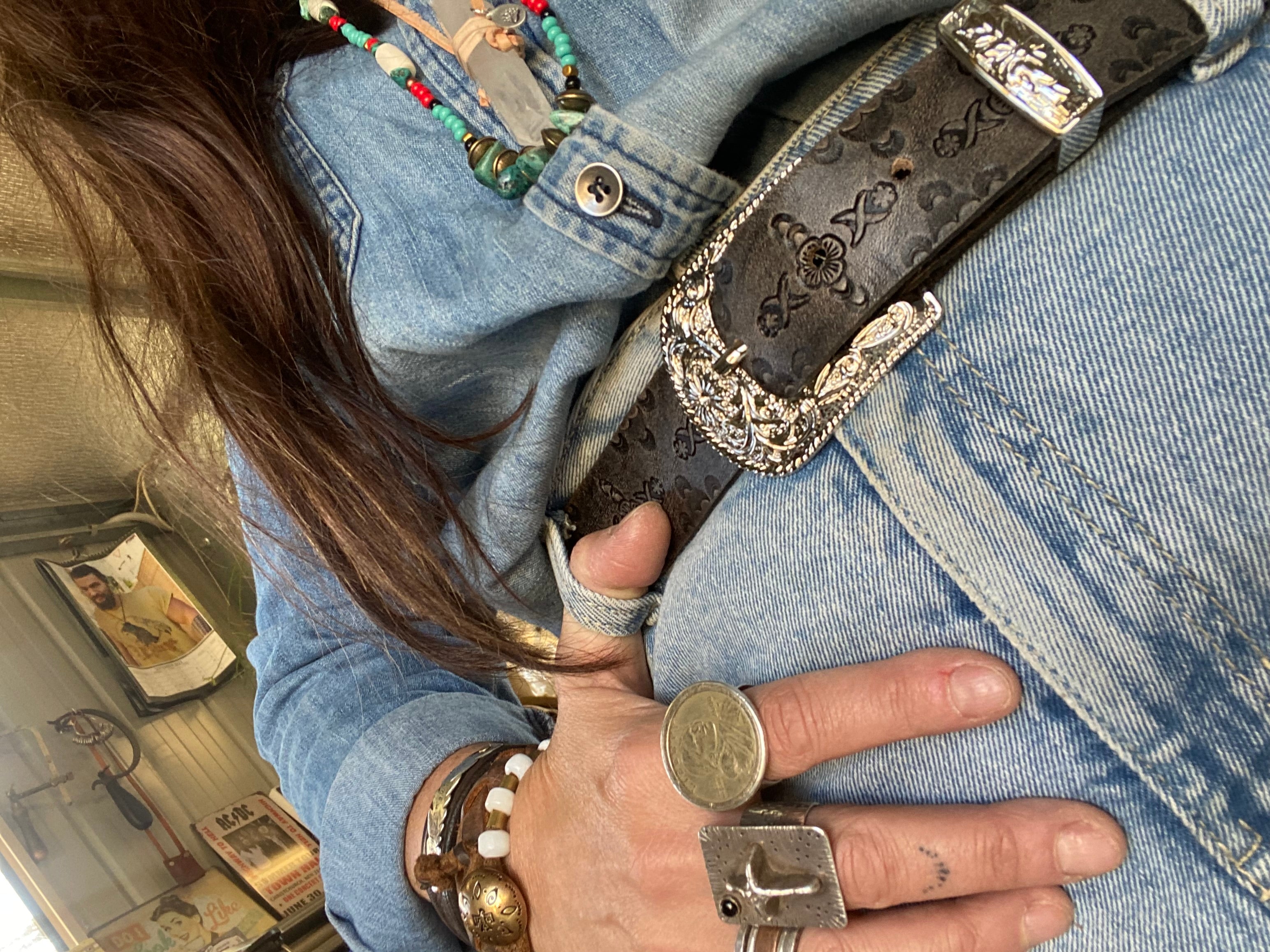 Belt~ Black~ Vintage