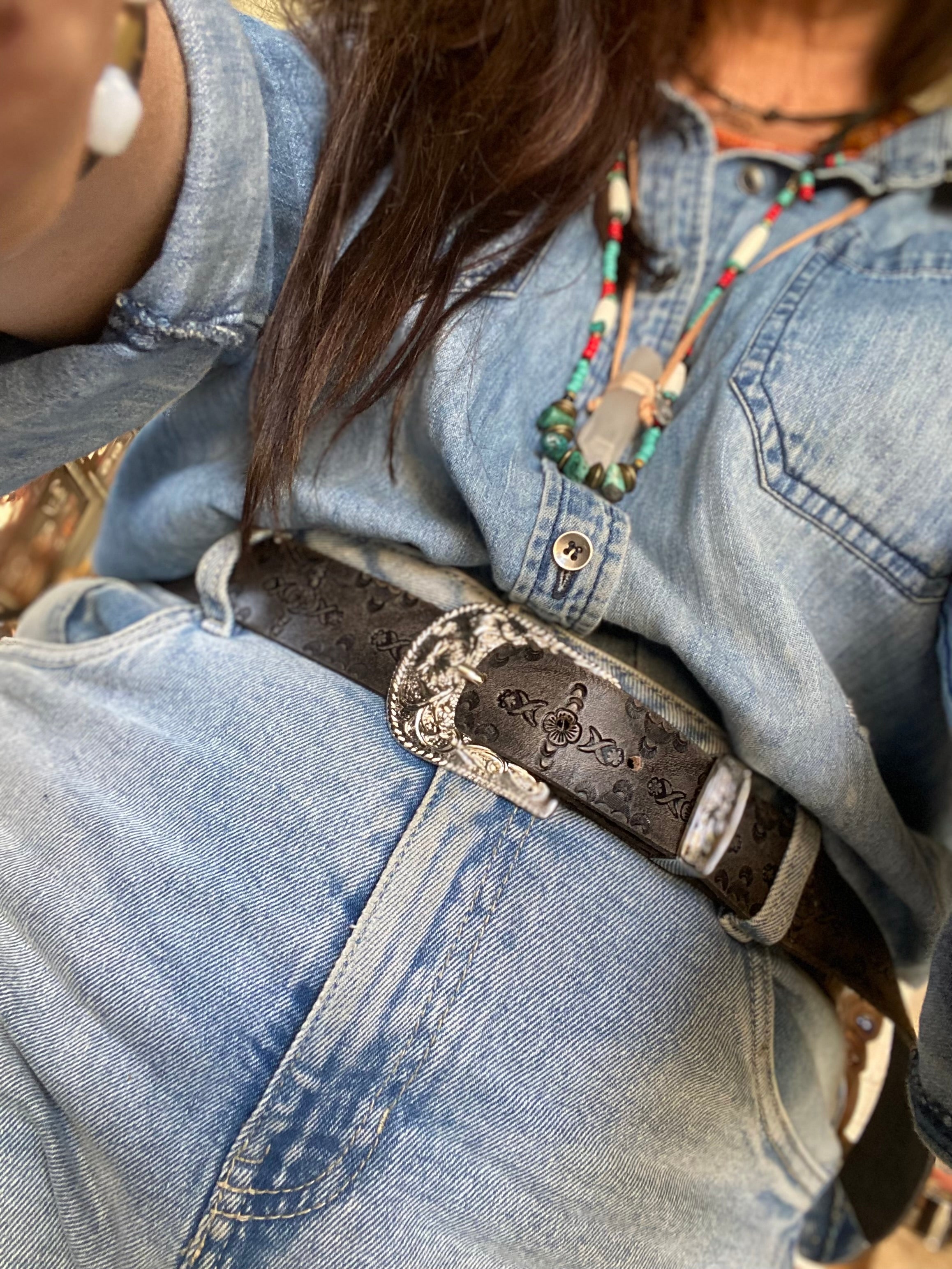 Belt~ Black~ Vintage