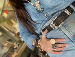 Load image into Gallery viewer, Belt~ Black~ Vintage
