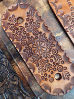 Load image into Gallery viewer, Leather Hair Barrettes
