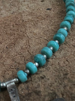 Load image into Gallery viewer, Turquoise~ Healer~ Cross~ Pendant
