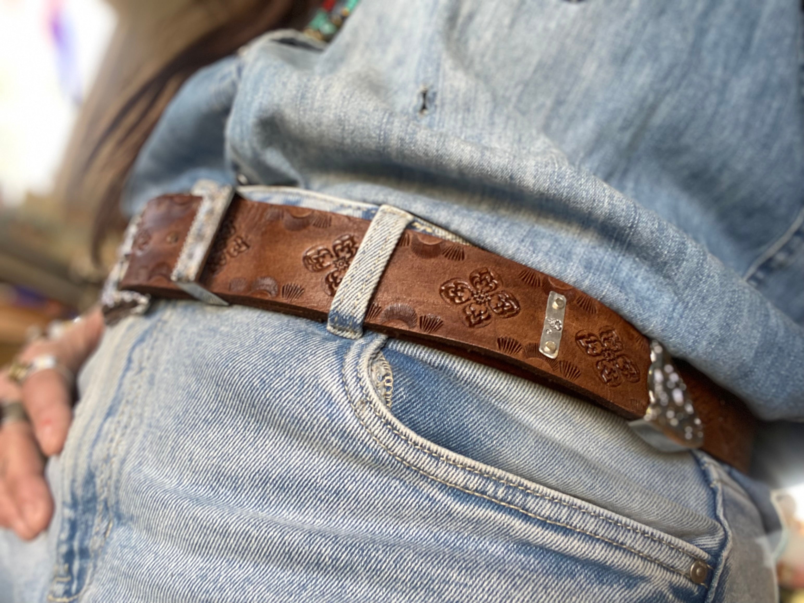 Belt~ Mahogany~ Chakana