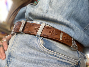 Belt~ Mahogany~ Chakana