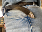 Load image into Gallery viewer, Belt~ Black~ Vintage
