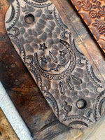 Load image into Gallery viewer, Leather Hair Barrettes
