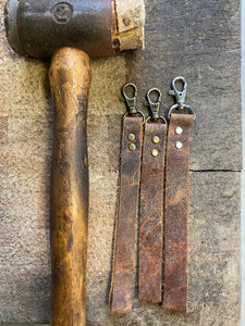 Leather Keychain