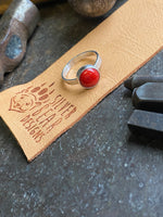 Load image into Gallery viewer, Kiss~ Red coral~ Ring
