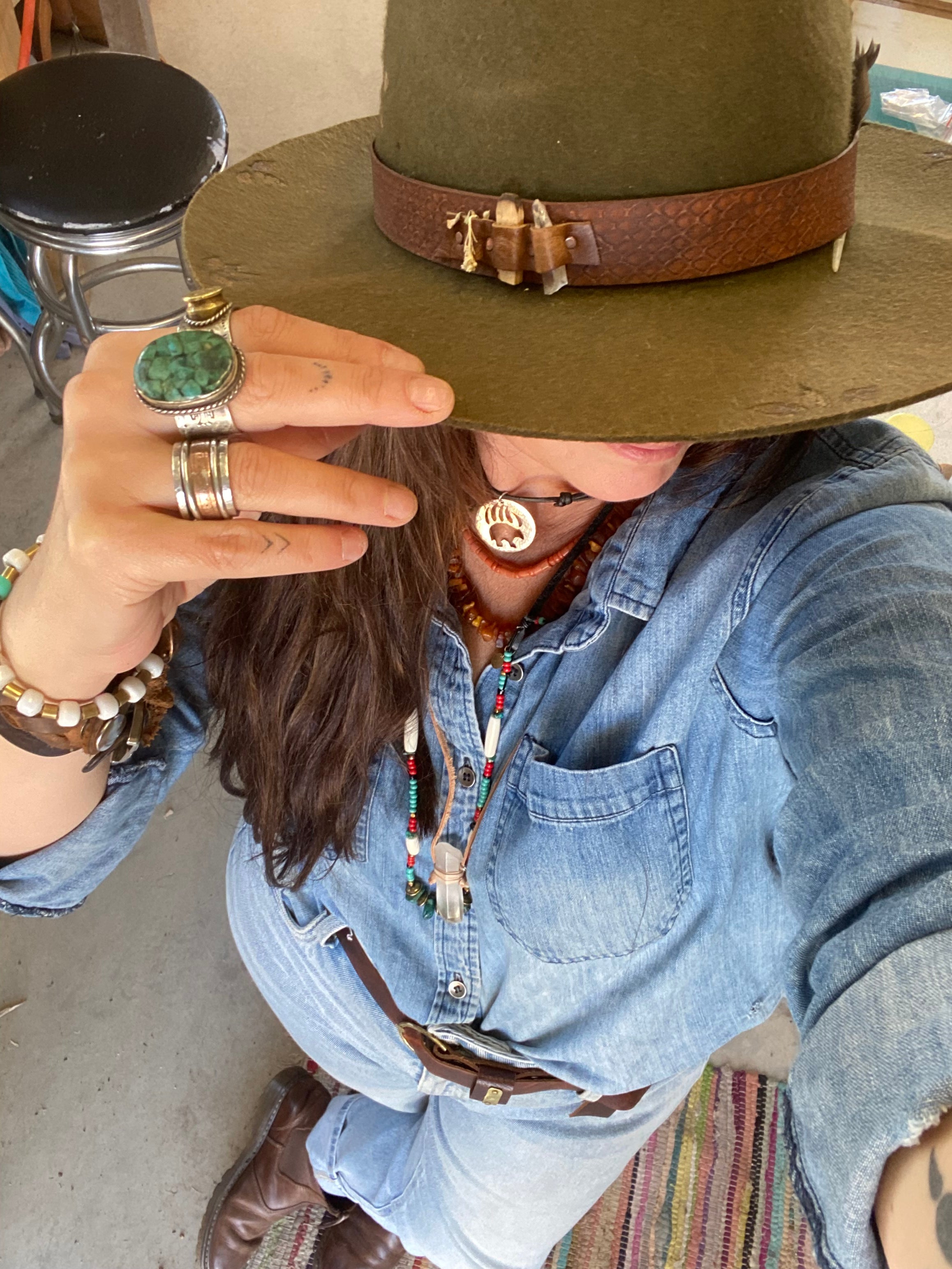 Belt~ Horseshoe~ vintage