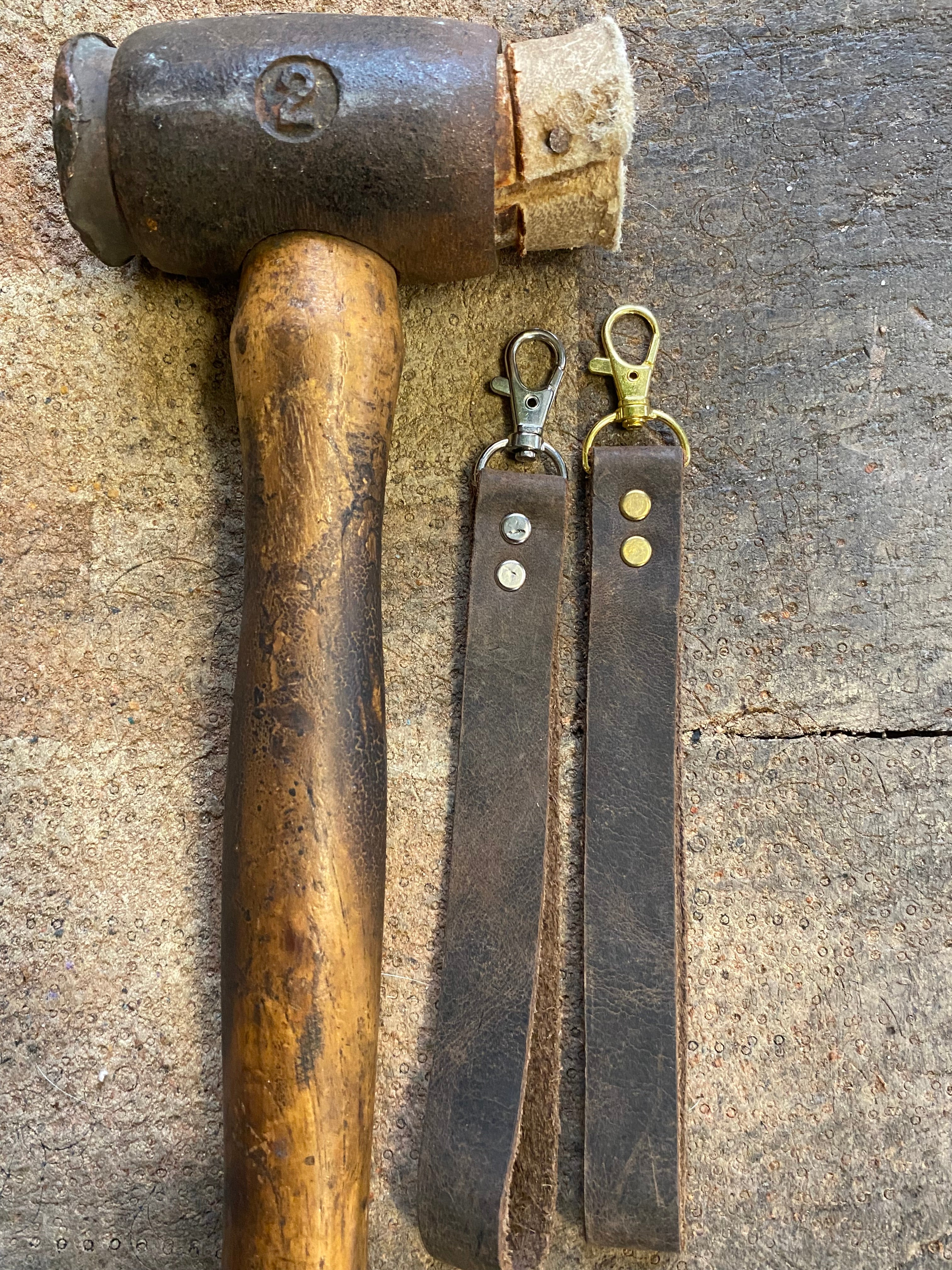 Leather Keychain