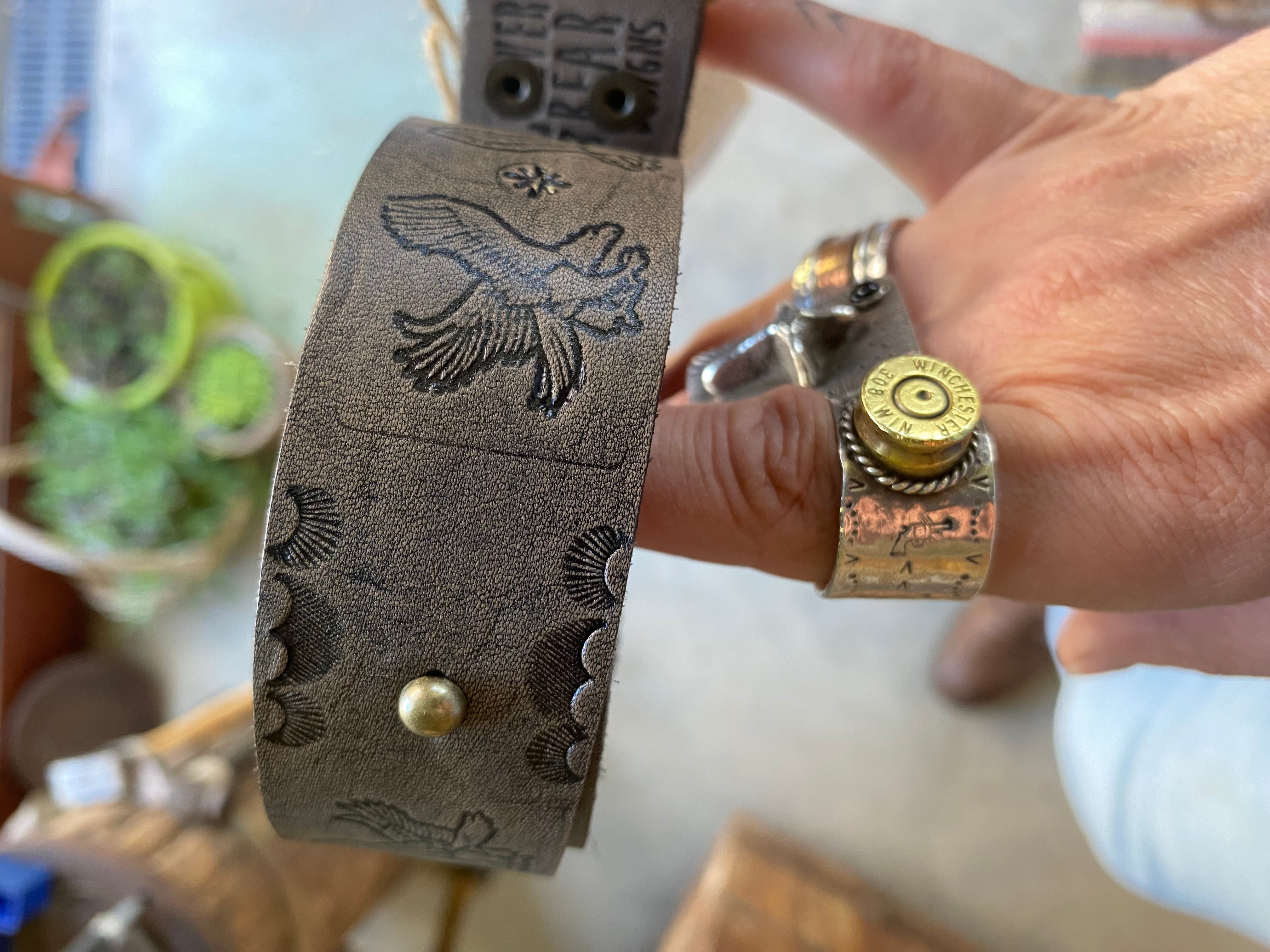 Belt~ Black~ Eagle