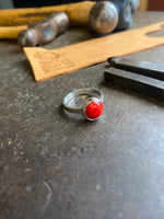 Load image into Gallery viewer, Kiss~ Red coral~ Ring
