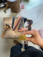 Load image into Gallery viewer, Brass~Into the Woods~Buckle/belt
