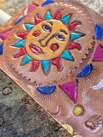 Load image into Gallery viewer, Sunny~Leather Hair Barrettes
