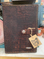 Load image into Gallery viewer, A5 Embossed Leather Journals
