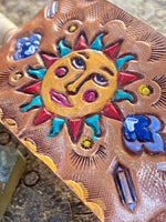 Load image into Gallery viewer, Sunny~Leather Hair Barrettes
