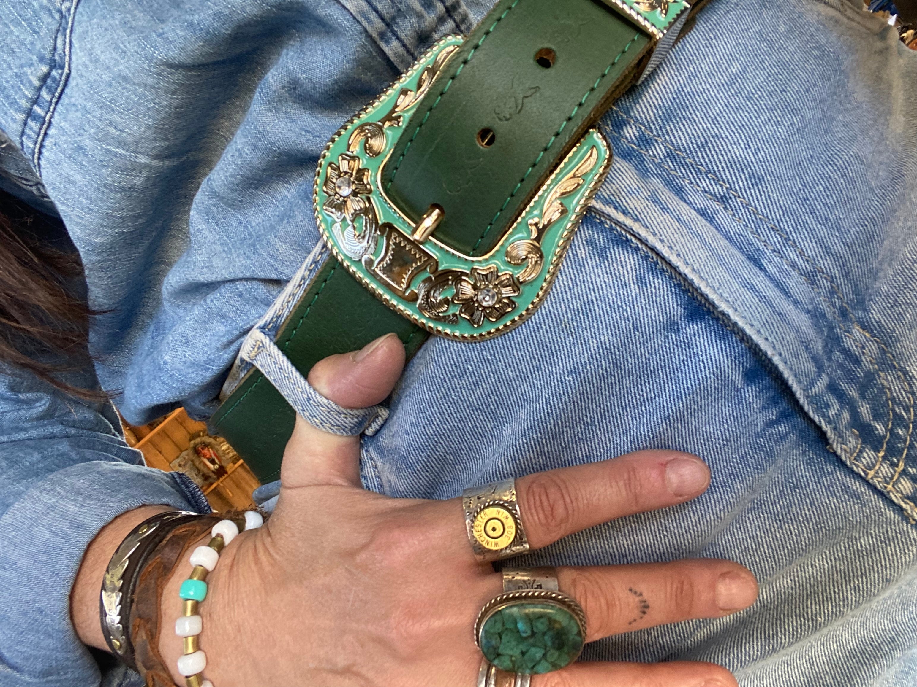 Belt~ Turquoise