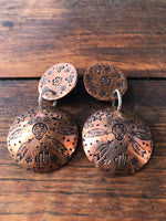Load image into Gallery viewer, Sugar Skull stud earrings

