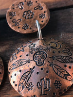 Load image into Gallery viewer, Sugar Skull stud earrings
