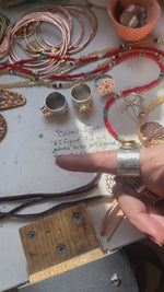 Load and play video in Gallery viewer, Calamity~Jane~ ring
