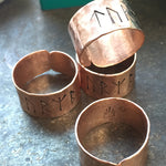Load image into Gallery viewer, Viking Runes Soul Search Ring
