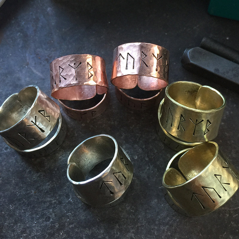 Viking Runes Soul Search Ring