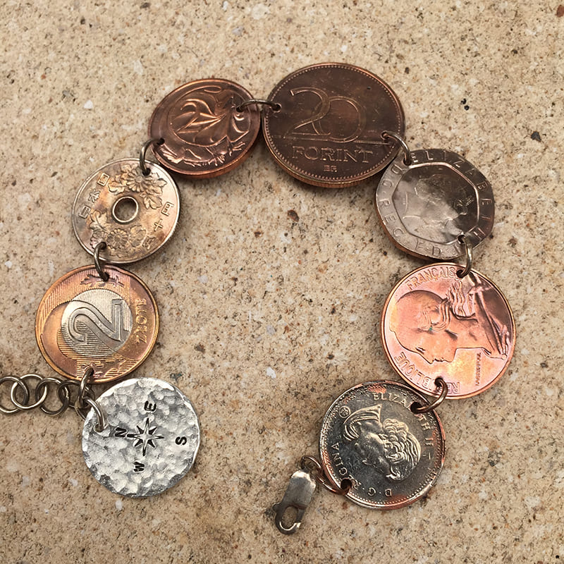 Wanderer Coin Bracelet