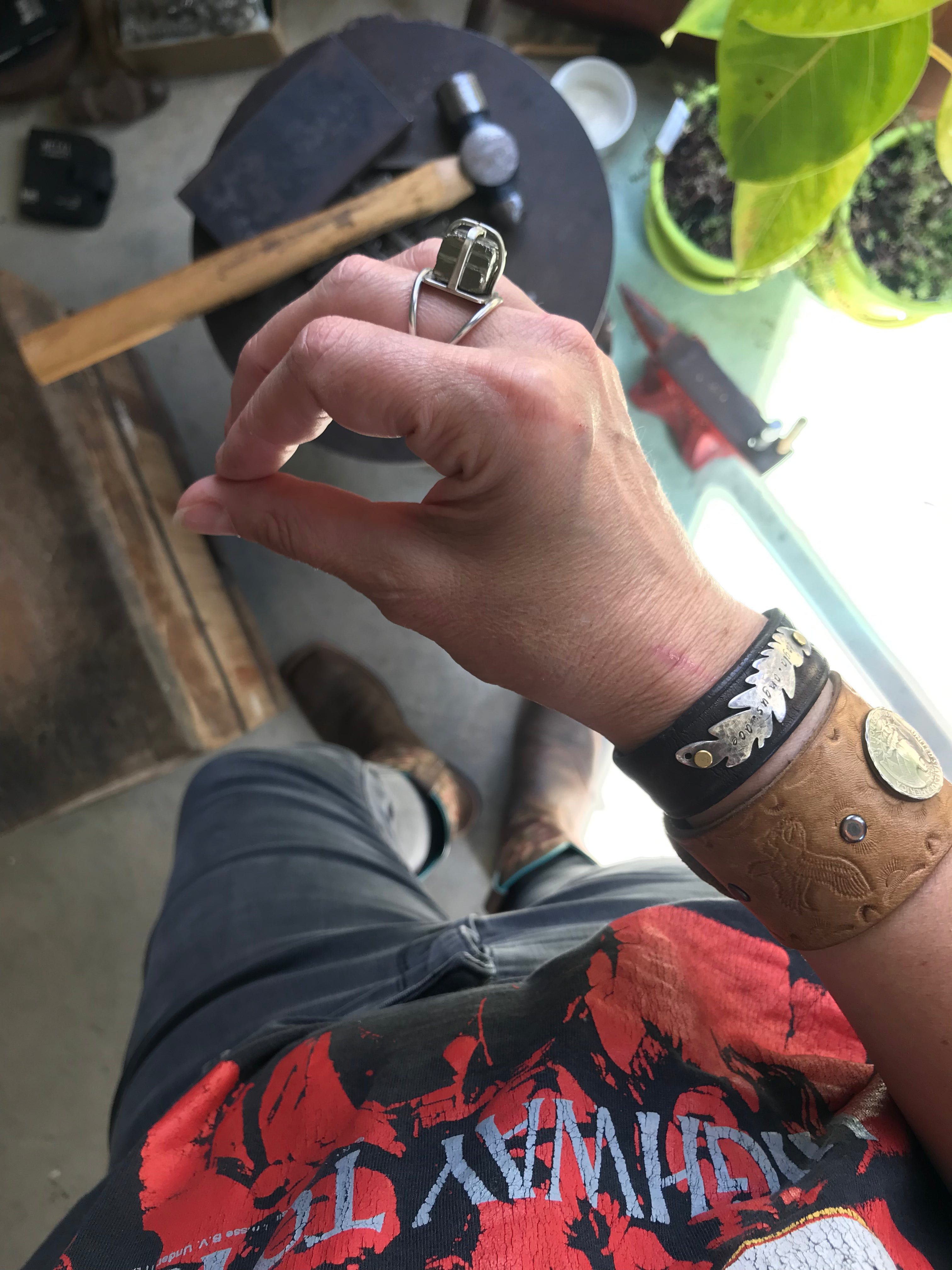 Pyrite Ring